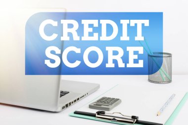 El yazısı imzası Credit Score, İş genel değerlendirmesi bireysel kredi verenlerin puanını temsil ediyor