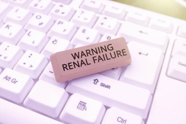 Uyarı Renal Arızası, İşletme Fikri Aşırı Atık Böbrek Bozukluğunu Filtrelemeyi Durdur