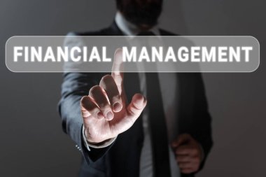 El yazısı metni Finans Yönetimi, Kavram Para ve Fonları yönetmek için verimli ve etkili bir yol