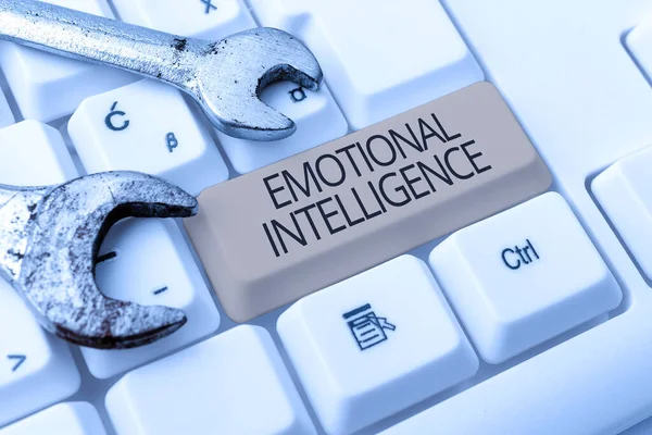 Inspiration showing sign Emotional Intelligence, Internet Concept Self and Social Awareness Handle relationships well