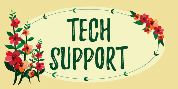 Tech Support Business Approach Unterstützung Von Personen Die Technische Probleme — Stockfoto