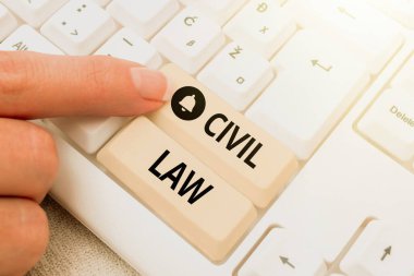 El yazısı medeni hukuk, kavramsal fotoğraf yasası toplum üyeleri arasındaki özel ilişkilerle ilgilidir