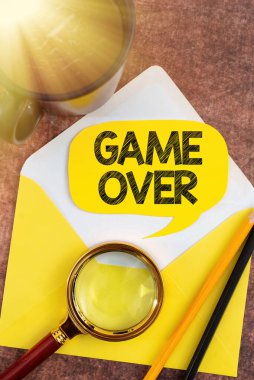 Oyun Bitti imzası, kavramının anlamı belli bir spor dalında finallere ya da finale ulaşan bir durumdur