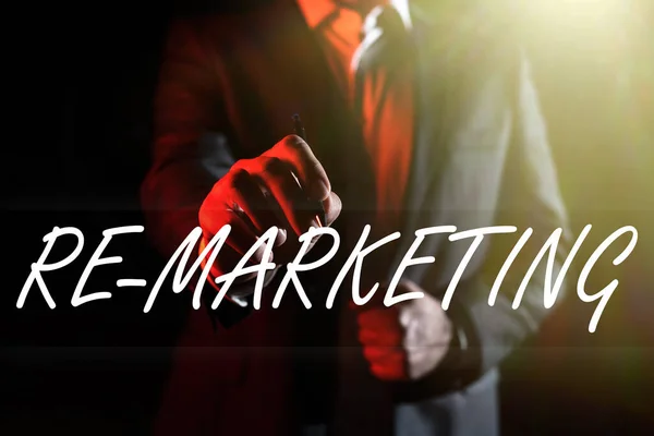 Tekst Pokazujący Inspirację Marketing Word Strategy Reach Potential Customers Your — Zdjęcie stockowe