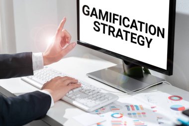 Kavramsal görüntüleme Gamification Strategy, İş Fikri Motivasyon Ödülleri Entegre Oyun Mekanikleri