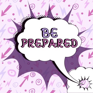 Metin gösterimi yazma Hazırlıklı olun, iş konsepti gelecekte kullanıma ya da değerlendirmeye hazır hale getirin