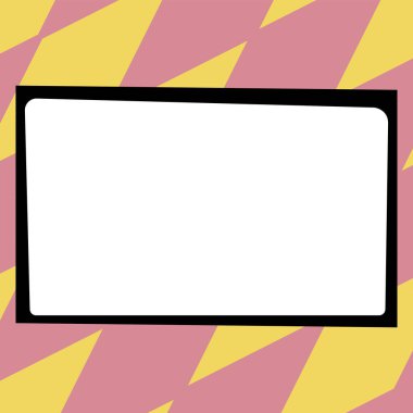 Design Drawing Of Some Comic Frames As Background With Speech Bubbles