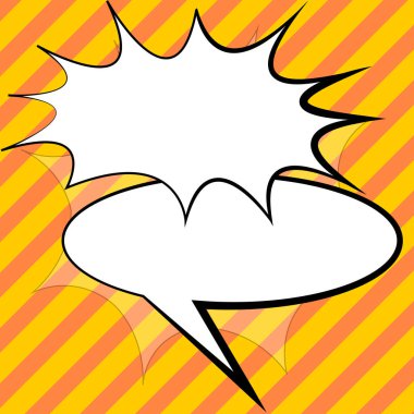 Komedi Konuşması Patlama Şeklinde Sosyal Medya Mesajlarını Temsil Ediyor.