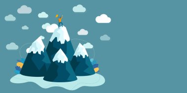 Dağdaki Adam Bulutlara tırmanma başarısıyla gurur duyuyor.