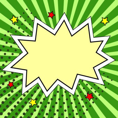 Design Drawing Of Some Comic Frames As Background With Speech Bubbles