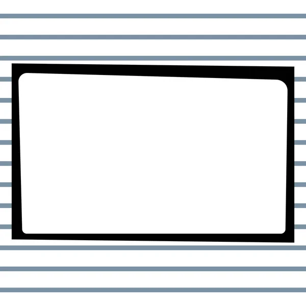 Design Drawing Some Comic Frames Background Speech Bubbles — Stockový vektor