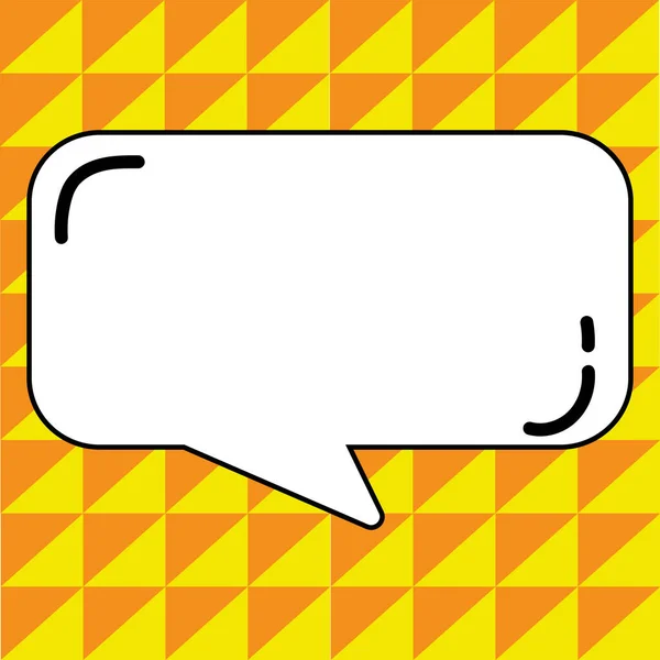 Comic Speech Bubble Bang Shape Representing Business Promotion — ストックベクタ