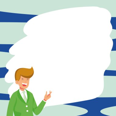 Eğitmen Kupa Tutarken İşaret Çubuğu Çizer.