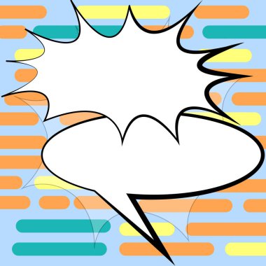 Komedi Konuşması Patlama Şeklinde Sosyal Medya Mesajlarını Temsil Ediyor.