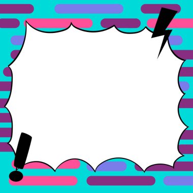 Komedi Konuşması Patlama Şeklinde Sosyal Medya Mesajlarını Temsil Ediyor.