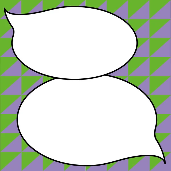 Design Drawing Some Comic Frames Background Speech Bubbles — Vettoriale Stock