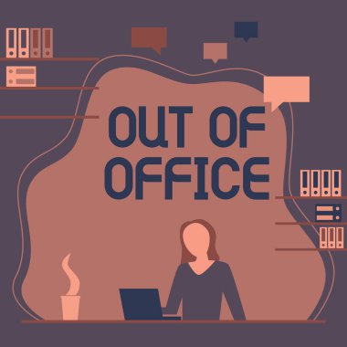 Ofis dışında el yazısı, iş dışında kimse mola vermeyecek dinlenme zamanı.