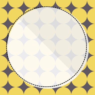 Design Drawing Of Some Comic Frames As Background With Speech Bubbles