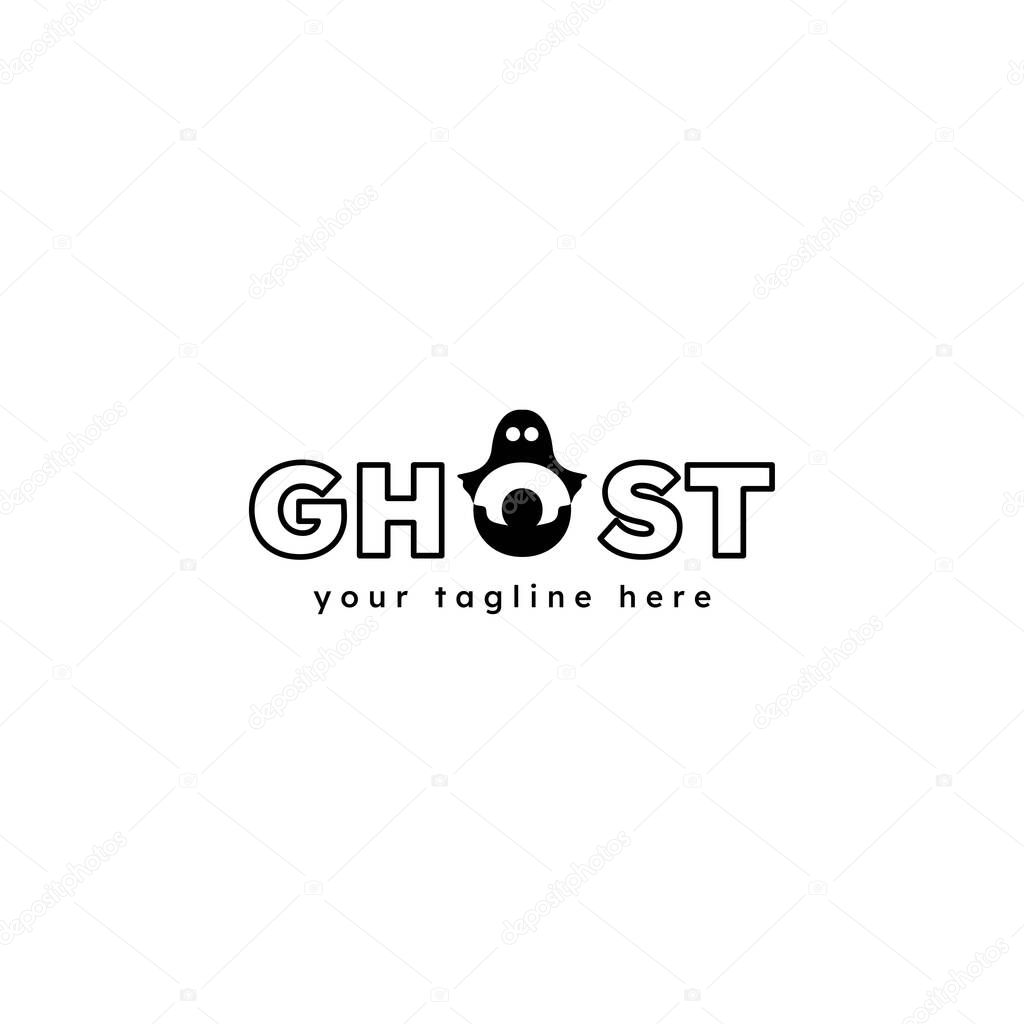Ghost Show Logo Template Design