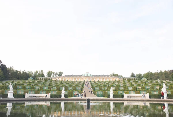 Potsdam Alemania Septiembre 2022 Palacio Sanssouci Sitio Principal Del Parque —  Fotos de Stock