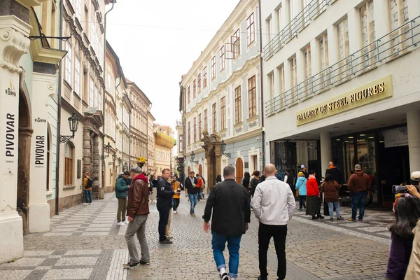 Prague République Tchèque Octobre 2022 Vue Dans Vieux Centre Prague — Photo