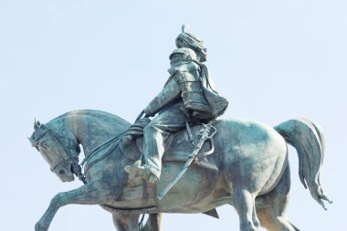 Roma, İtalya - 12.10.2022: Roma 'nın mimarisi ve simgesi. 