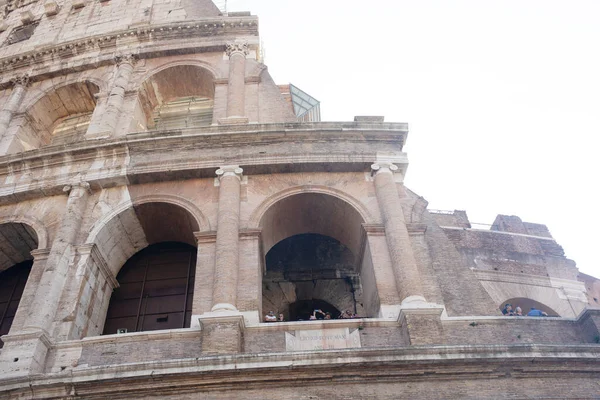 Roma Italia 2022 Colosseo Roma Italia Antico Colosseo Romano Famoso — Foto Stock