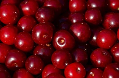 tatlı ekşi kırmızı kiraz arka planı