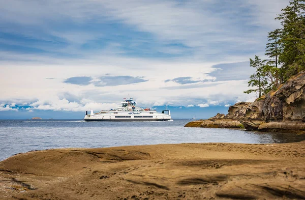 Ferries Company Passenger Vessel Island Gwawis Victoria Sea Ferries Ship — Stockfoto