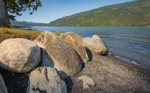 Beautiful Landscape Summer Time Cultus Lake Shore British Columbia Canada — Φωτογραφία Αρχείου