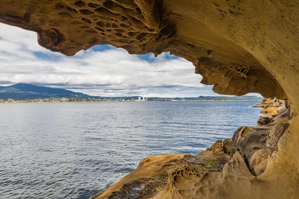 Rocky Seashore Pacific Rim National Park Vancouver Island British Columbia — Stockfoto