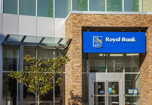 Signing Front Rbc Royal Bank Surrey Canada Rbc Canadian Multinational — Photo