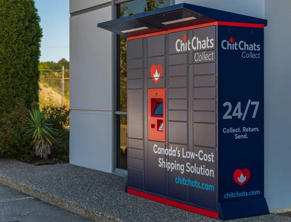 Canadian Dropbox Mailbox Chitchats New Canada Low Cost Shipping Company — Stockfoto