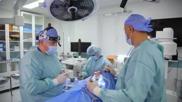 Vinnytsia Ukrajina Června 2022 Funkční Rhinochirurgie Pro Obnovu Nosního Dýchání — Stock video