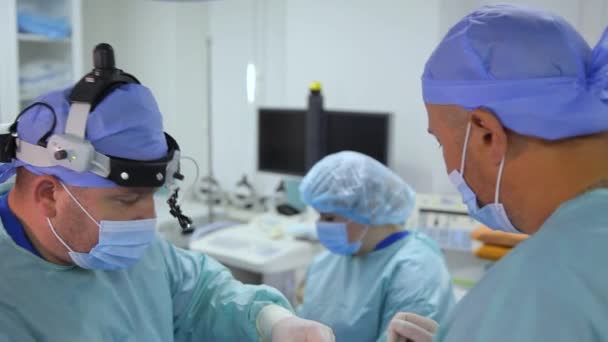 Vinnytsia Ukrajina Června 2022 Funkční Rhinochirurgie Pro Obnovu Nosního Dýchání — Stock video