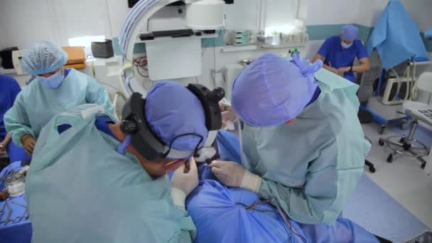 Vinnytsia Ukraine Juni 2022 Funktionelle Nasenchirurgie Zur Wiederherstellung Der Nasenatmung — Stockvideo