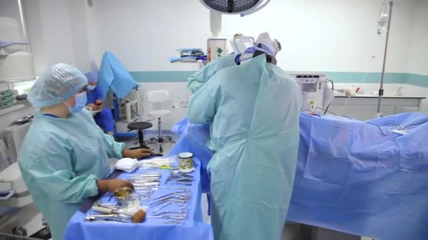 Vinnytsia Ukraine June 2022 Fungsional Rhinosurgery Untuk Pemulihan Pernapasan Hidung — Stok Video