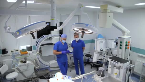 Vinnytsia Ukraine Juni 2022 Funktionelle Nasenchirurgie Zur Wiederherstellung Der Nasenatmung — Stockvideo