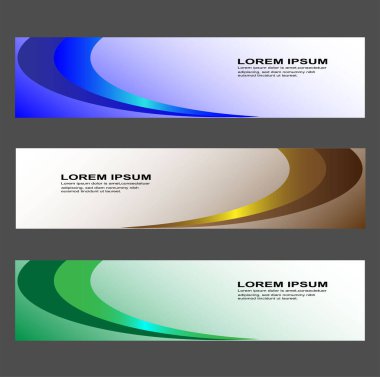 Şirket iş amaçları, arkaplan, poster, broşür ve tasarım için basit tasarım pankartı vektör tasarımı.