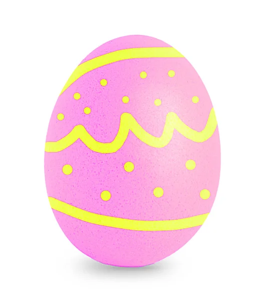 Jaja Wielkanocne Izolowane Białym Tle — Zdjęcie stockowe