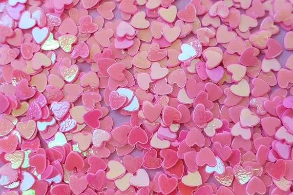 Fond de beauté rose flou, scintillement brillant, minimalisme, Saint Valentin,, 8 mars — Photo