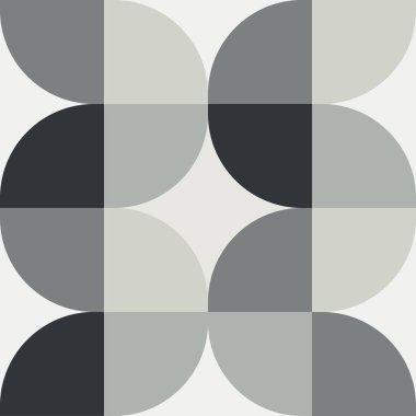  Basit şekil ve figürlü geometri minimalist sanat posteri. Web afişi, iş sunumu, kurumsal kimlik, kumaş baskısı, duvar kağıdı için İskandinav tarzı soyut vektör tasarımı şablonu