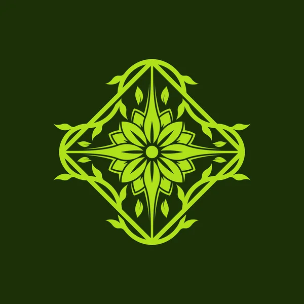 Σχεδιασμός Λογότυπου Πράσινης Φύσης — Διανυσματικό Αρχείο