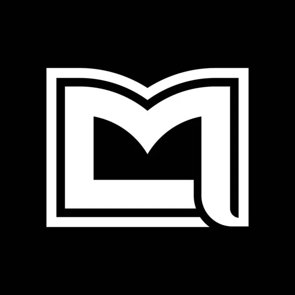 Harfi Vektör Logo Tasarımı — Stok Vektör