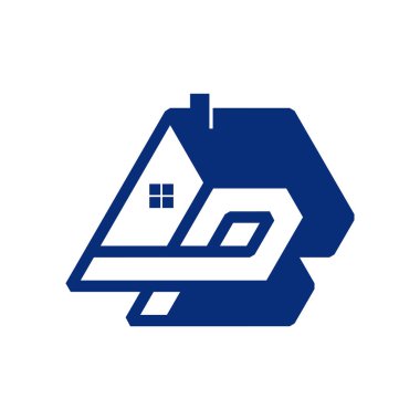 BP Harfi Ev Yaratıcı Logo Tasarımı