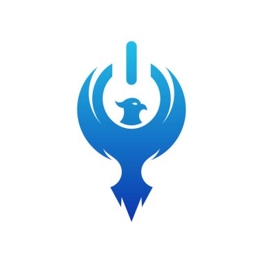 Hayvan Kartalı İş Logosu Tasarımı