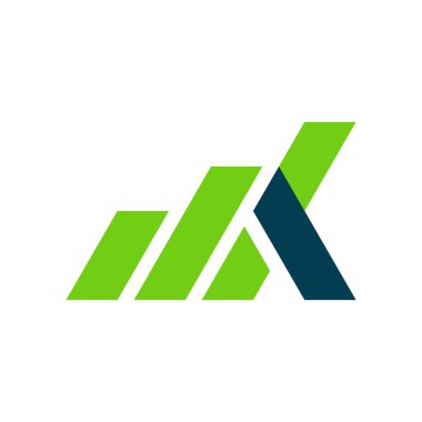 Harf A Çizelge İşletme Logosu Tasarımı