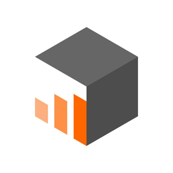 Box Chart Business Logo Design