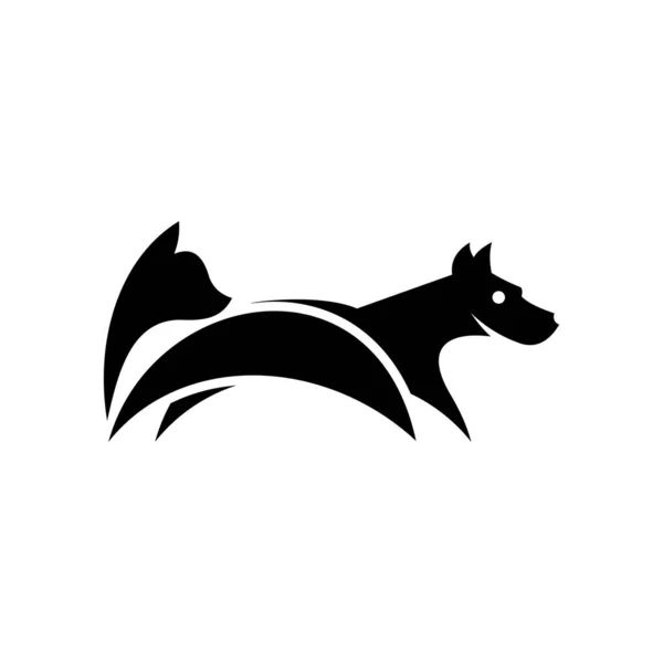 Projeto Logotipo Negócio Cão Gato — Vetor de Stock