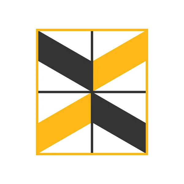 Letter Home Decor Logo Design — Archivo Imágenes Vectoriales